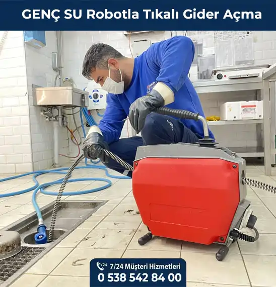 Pelitkoy tıkalı gider açma